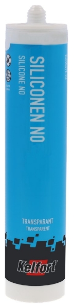 Afbeeldingen van Kelfort siliconenkit no transp. 310ml