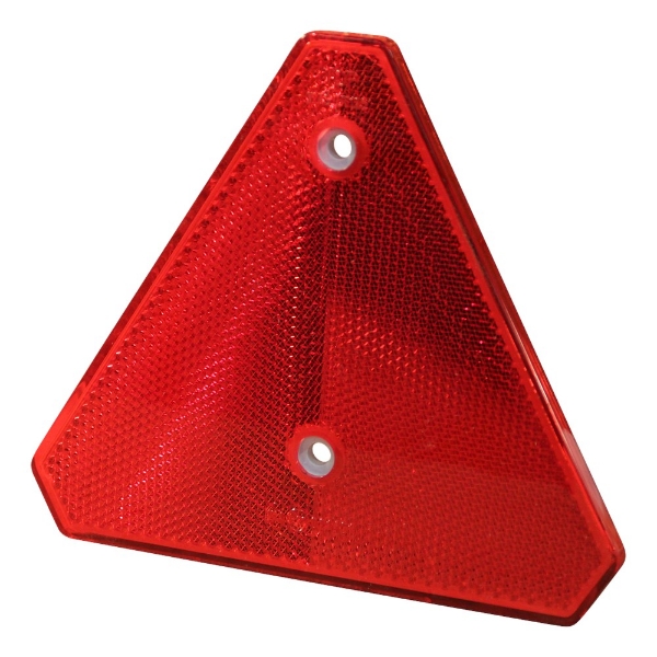 Afbeeldingen van Reflector drieh. rood 143x125mm