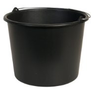 Afbeeldingen van Bouwemmer 12ltr. zwart