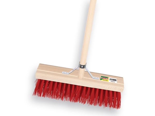 Afbeeldingen van Bezem SOLIDE PPN 35cm met IKAPÉ steel 15