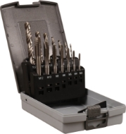 Afbeeldingen van Kelfort tappenset m3-m12 incl. boren 15 dlg