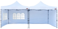 Afbeeldingen van Kelfort tentdak t.b.v. doorwerktent 3x3 wit