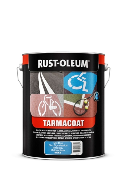 Afbeeldingen van Rus tarmacoat vloerverf geel 5ltr.