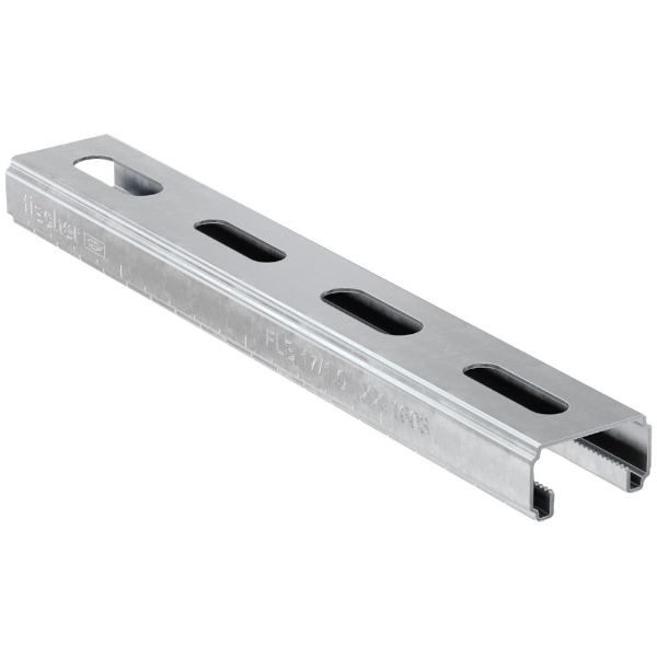Afbeeldingen van Fis montagerail fls17/1.0 31x17mm verz. 2mtr.