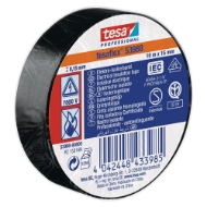 Afbeeldingen van Tesa 53988 isolatietape zwart 10m, 15mm
