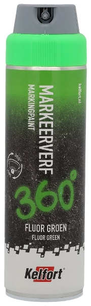 Afbeeldingen van Kelfort markeerverf fluor groen 500ml 360gr.