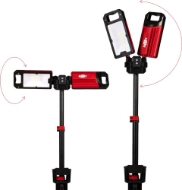 Afbeeldingen van Kel tripod statief + 2x 30W bouwlamp 5000Lm
