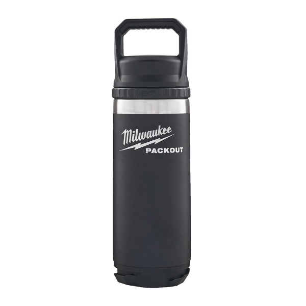 Afbeeldingen van PACKOUT™ 532 ml fles met deksel zwart