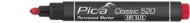 Afbeeldingen van Pica 520/40 Permanent Marker 1-4mm rond rood