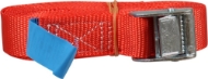Afbeeldingen van Kelfort spanband rood 25mm x5.0m m.klemgesp