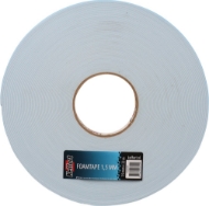 Afbeeldingen van Kelfort foamtape dubbelzijdig 1.5mm 19mm x33m