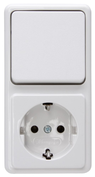 Afbeeldingen van Standard Combinatie 1V Ra Arctic Wit