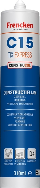 Afbeeldingen van Frencken pu-construktielijm