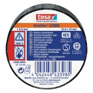 Afbeeldingen van Tesa 53988 isolatietape zwart 10m, 15mm