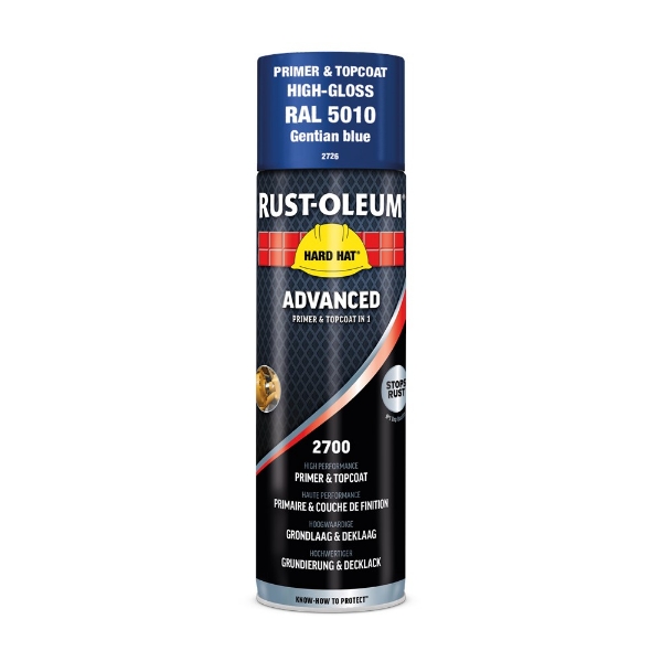 Afbeeldingen van Hard Hat Advanced GLOSS GEN. BLAUW - RAL 5010
