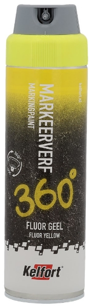 Afbeeldingen van Kelfort markeerverf fluor geel 500ml 360gr.