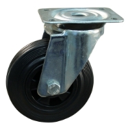 Afbeeldingen van Zwenkwiel epo 140mm staal verz. rol