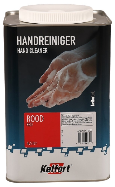 Afbeeldingen van Handreiniger m.schuurmiddel 4.65l rood