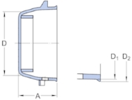 Afbeeldingen van SKF groefkogellager eenrijig 6209.Z.C3