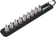 Afbeeldingen van Wera 9-delige 1/4' bitdoppenset inch
