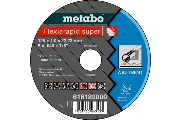 Afbeeldingen van Doorslijpschijf 115x1.0x22.2