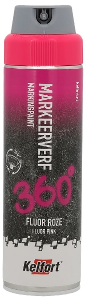 Afbeeldingen van Kelfort markeerverf fluor roze 500ml 360gr.