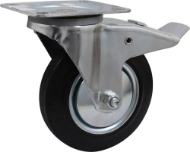 Afbeeldingen van Kelfort zwenkw.zw.geg.velg 160mm +rem