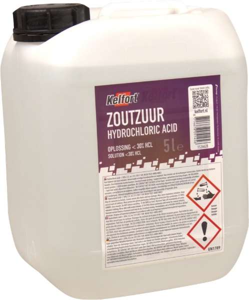 Afbeeldingen van Kelfort zoutzuur <30% 5ltr.