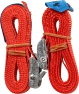 Afbeeldingen van Kelfort spanband rood 25mm x2.5m m.klemgesp