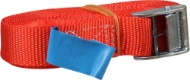 Afbeeldingen van Kelfort spanband rood 25mm x5.0m m.klemgesp