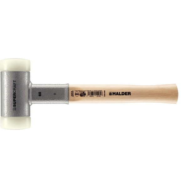 Afbeeldingen van Hal terugslagvrije nylon hamer 60mm