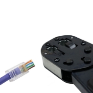 Afbeeldingen van Kle ass. modulaire rj45 cat5e/6 + tang