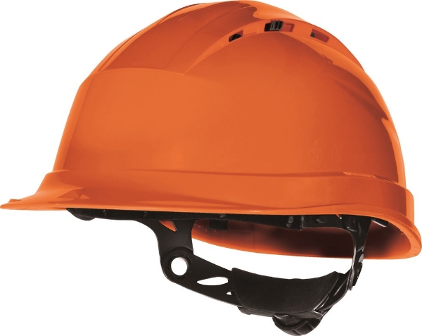 Afbeeldingen van Deltaplus PP veiligheidshelm Quartz UP4 oranj