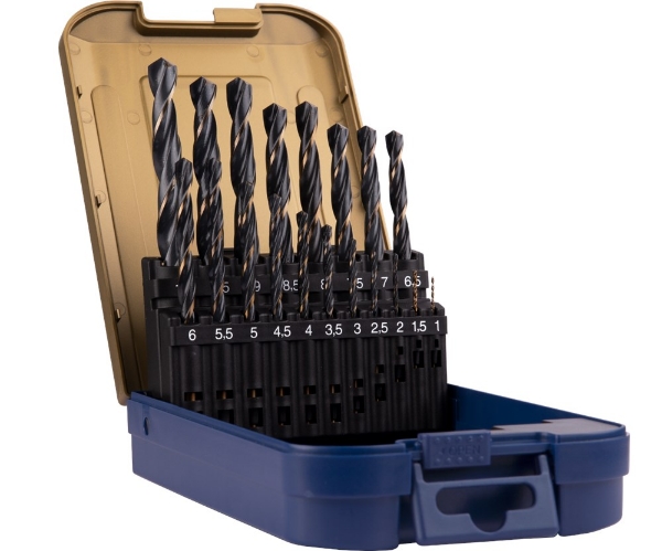 Afbeeldingen van Rotec Precise borenset Cassette 19delig 1-10m