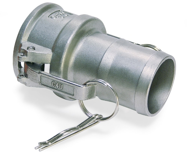 Afbeeldingen van Camlock type c 2,5'' slang pilaar 63mm RVS