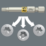 Afbeeldingen van Wera bit-check 6-delig wood tx hf 1