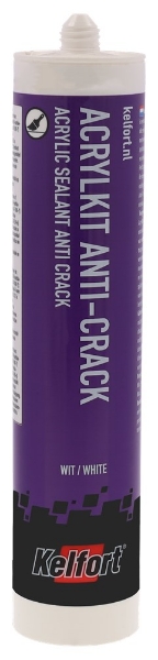Afbeeldingen van Kelfort acrylkit anti-crack wit 310ml