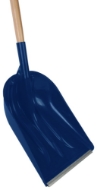 Afbeeldingen van Sneeuw/graanschop pp blauw 35cm incl steel