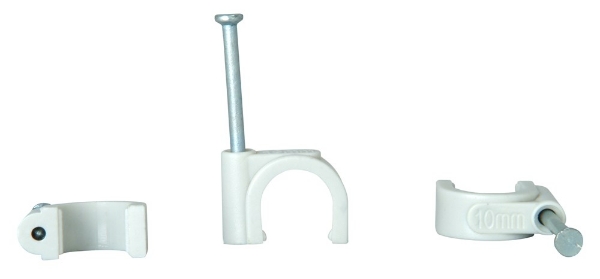 Afbeeldingen van Spijkerclip 7-11Mm Grijs 50 Stuks