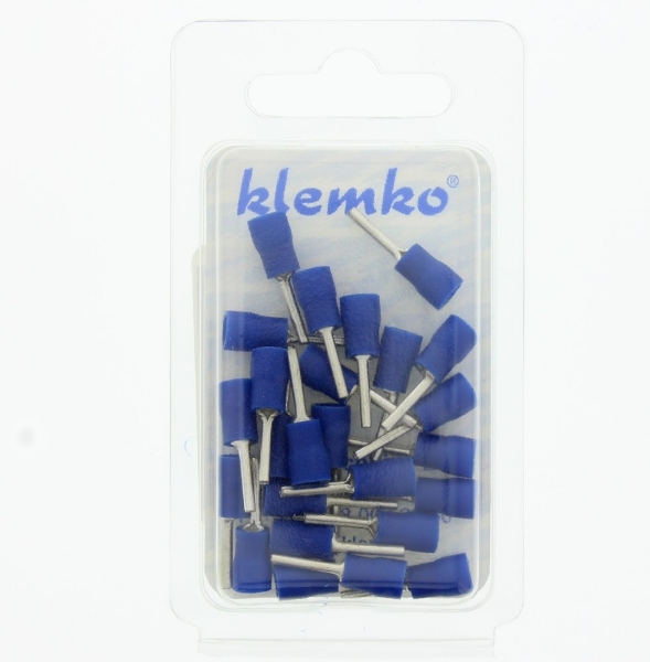 Afbeeldingen van Pensteker 12x22mm blauw a2519sr (25st.)