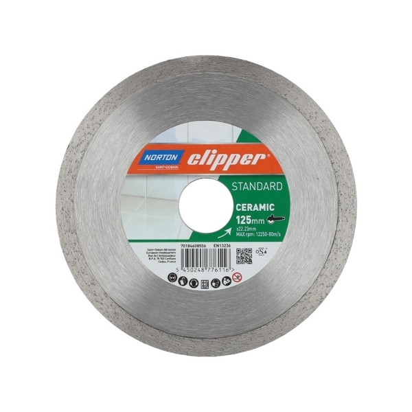 Afbeeldingen van Diamantzaag Standard Ceram 125x22,23+7x1,6