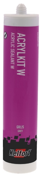 Afbeeldingen van Acrylkit grijs (overschilderbaar) 310ml