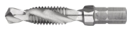Afbeeldingen van Rotec combi-boortap hss geslepen 1/4" m3x0,5m