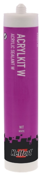 Afbeeldingen van Kelfort acrylkit w wit 310ml