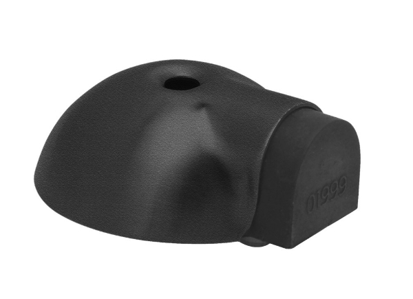 Afbeeldingen van Deurstopper Rvs Zwart 63X24Mm Vloer