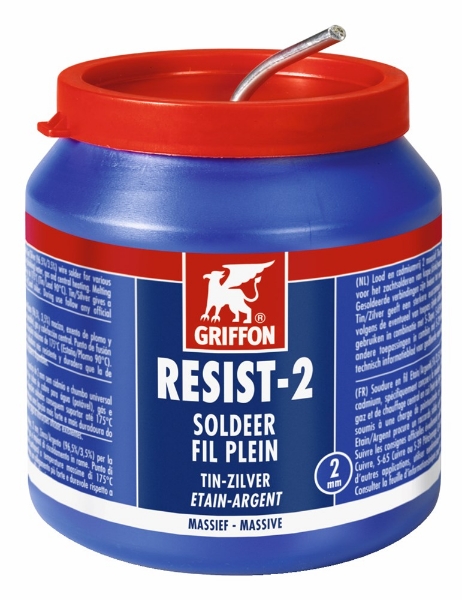 Afbeeldingen van Resist - 2 fin / zilver sold 500gr