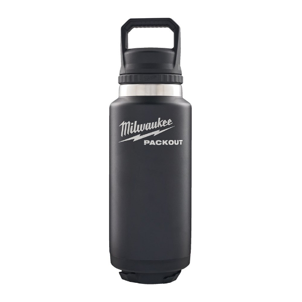 Afbeeldingen van PACKOUT™ 1065 ml fles met deksel zwart