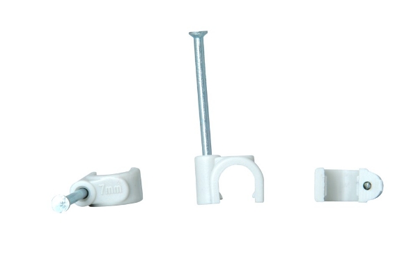 Afbeeldingen van Spijkerclip 4-7Mm Grijs 50 Stuks