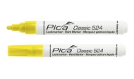 Afbeeldingen van Pica 524/44 Lakmarker 2-4mm ronde tip geel