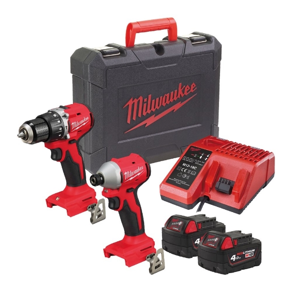 Afbeeldingen van M18™ Compact Brushless Hammer Drill + M18™ Co
